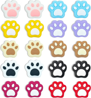 20 Mini Paw Magnets