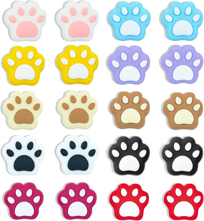 20 Mini Paw Magnets